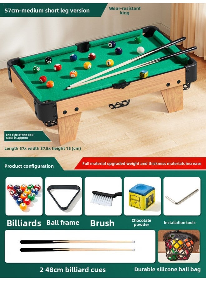 Billiard Table Home Children's Large Billiard Mini Small Indoor Boys' Desktop Parent-child Toy Foldable for Adults